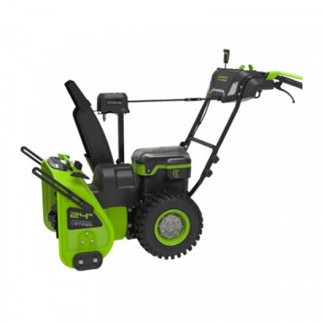 Снегоуборщик аккумуляторный Greenworks GD82ST56, 82V, 61 см, самоходный, бесщеточный, с 3-мя АКБ и ЗУ 1