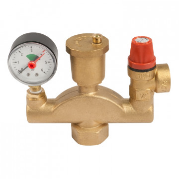 Группа безопасности котла Unipump 1"-3/4"