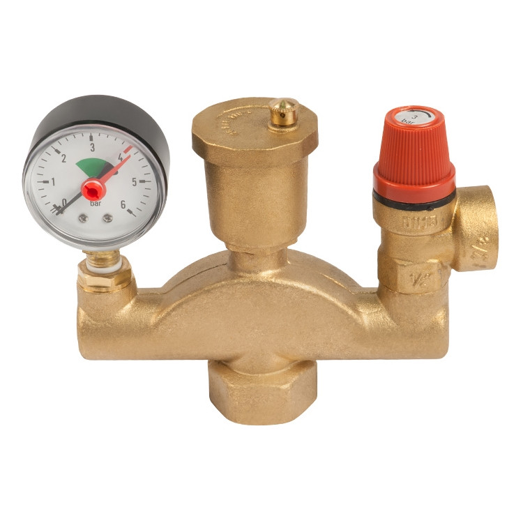 Группа безопасности котла Unipump 1"-3/4"
